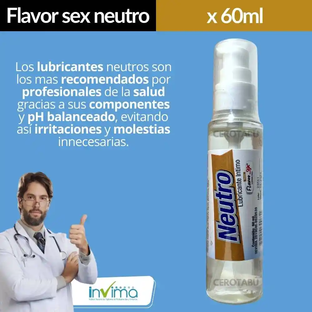 Lubricante Intimo Neutro 60 Ml