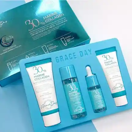 Grace Day Kit Coreano Especial De Colágeno Marino 30%