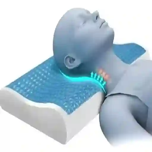 Mohada De Gel Ortopédica Memory Pillow Refrescante+funda