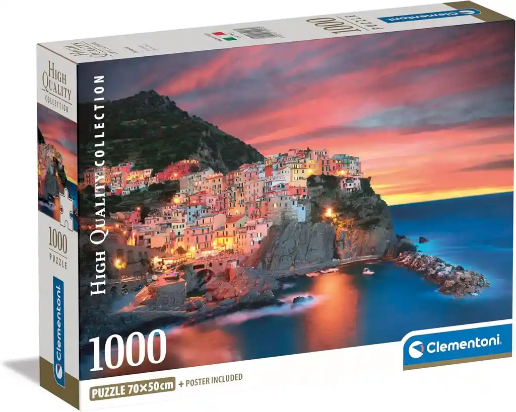 Rompecabezas 1000 Piezas Paisaje De Manarola En Italia