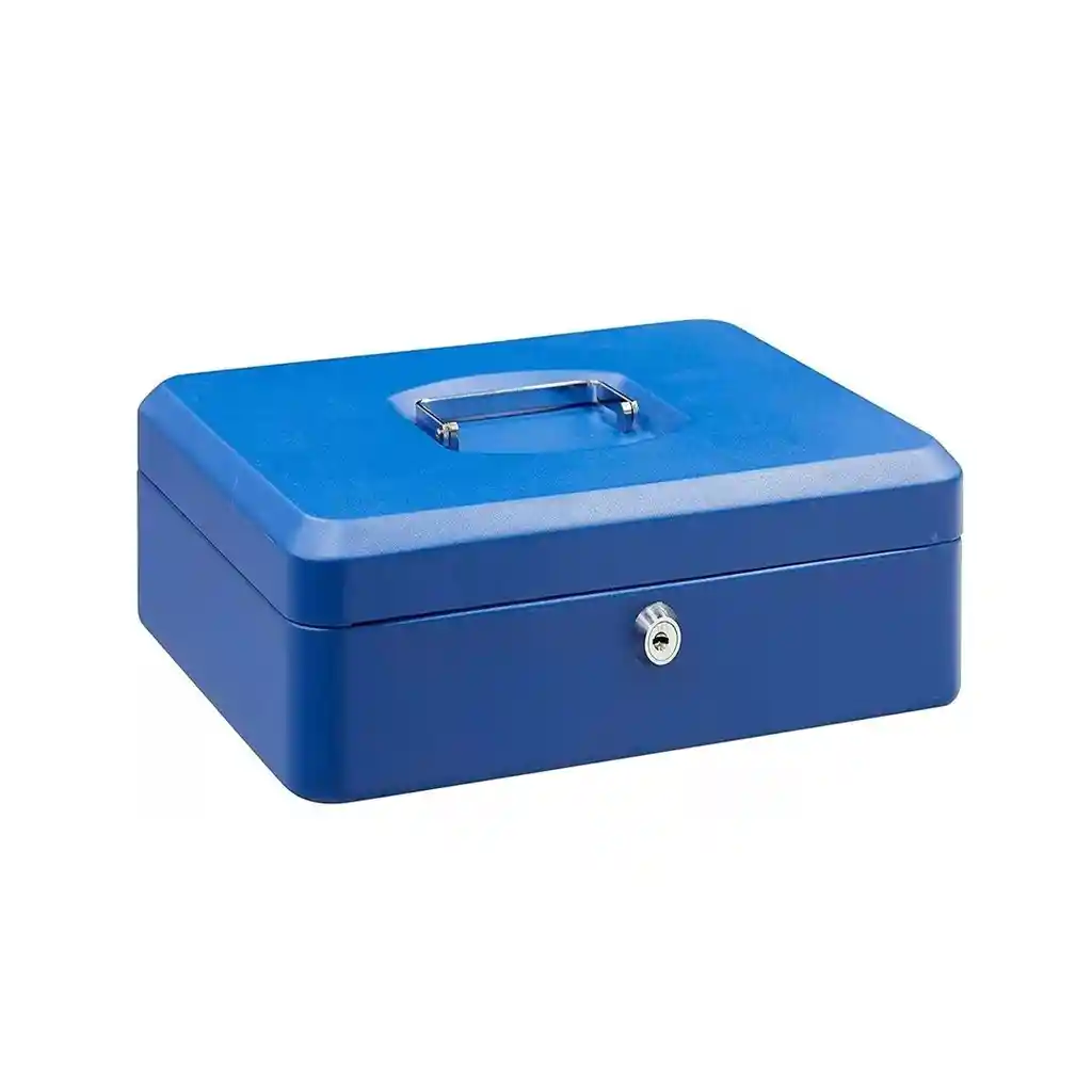 Caja Monedera Extra-grande 30cmx24cm Con Llave