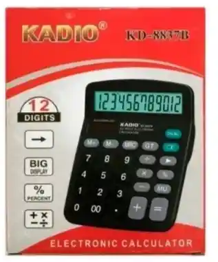 Calculadora 12 Digitos Electronica Pantalla Grande Kadio