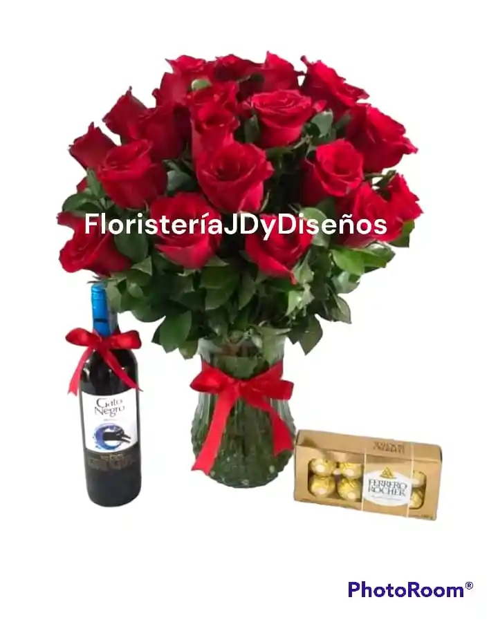 Arreglo Floral De Rosas Especial