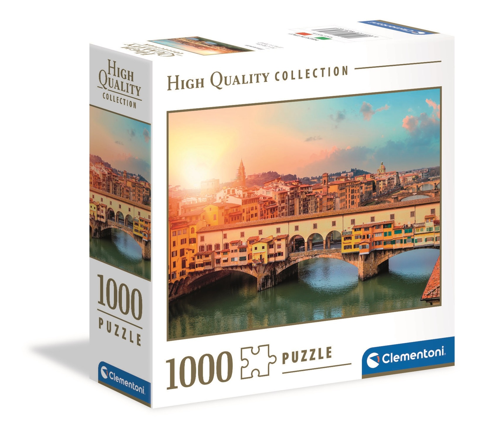 Puzzle 1000 Piezas Catedral De Florencia – Cartón Reciclado, Colores Brillantes Y Diversión Familiar