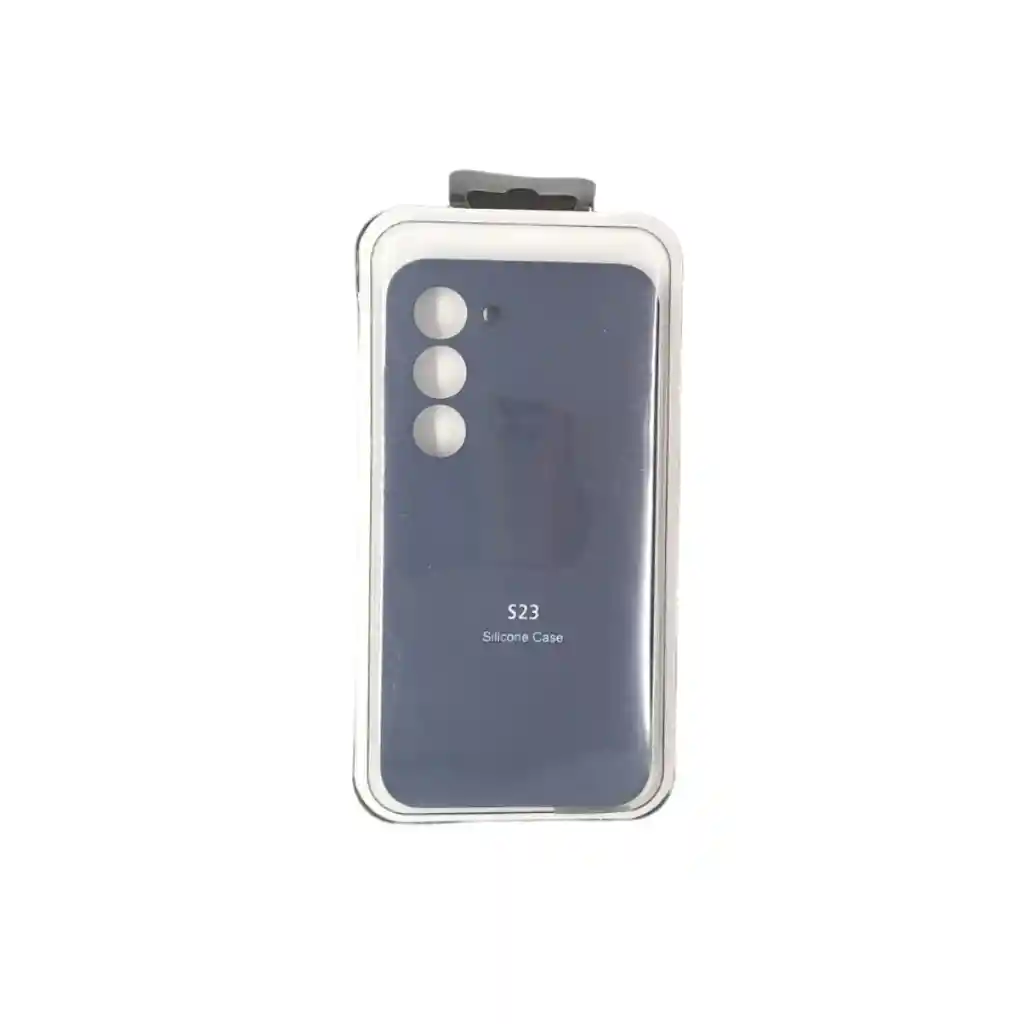 Forro Silicone Case Samsung S23 Azul Oscuro