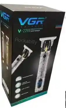 Vgr Maquina Patillerav-228 Recargable Con Pantalla