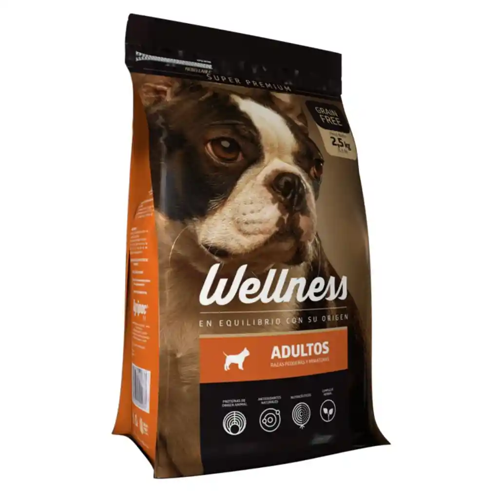 Wellness Form Grain Free Adultos Razas Pequeñas Y Miniaturas 2,5 Kg