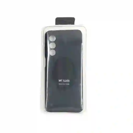 Forro Silicone Case Motorola G200 Negro
