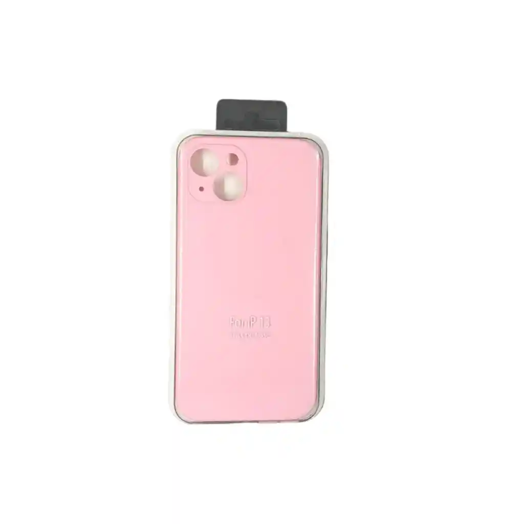 Forro Silicone Case Iphone 13 Rosado