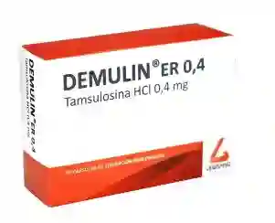 Tamsulasina Hcl 0.4 Mg (demulin Er 0.4) Capsulas Liberacion Prolongada Caja X 30