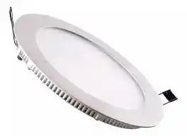 Lampara Panel Led Redondo De Incrustar De 9w Luz Dia