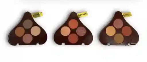 Sombras 4 Tonos En Forma De Kisses