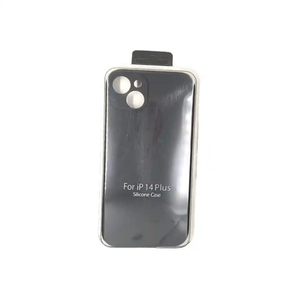 Forro Silicone Case Iphone 14 Plus Negro