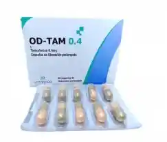 Tamsulosina 0.4 Mg (od- Tam 0.4) Capsulas Liberacion Prolongada Caja X 30