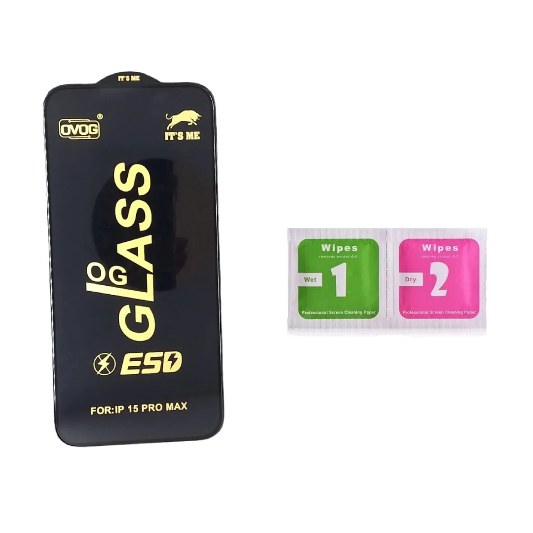 Vidrio Templado Glass Premium iPhone 15 Pro Max