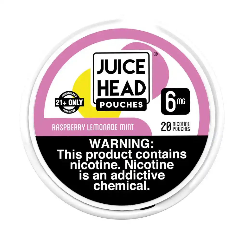 Juice Head Raspberry Lemonade Mint 6mg- Parches De Nicotina , Nicotine Pouches