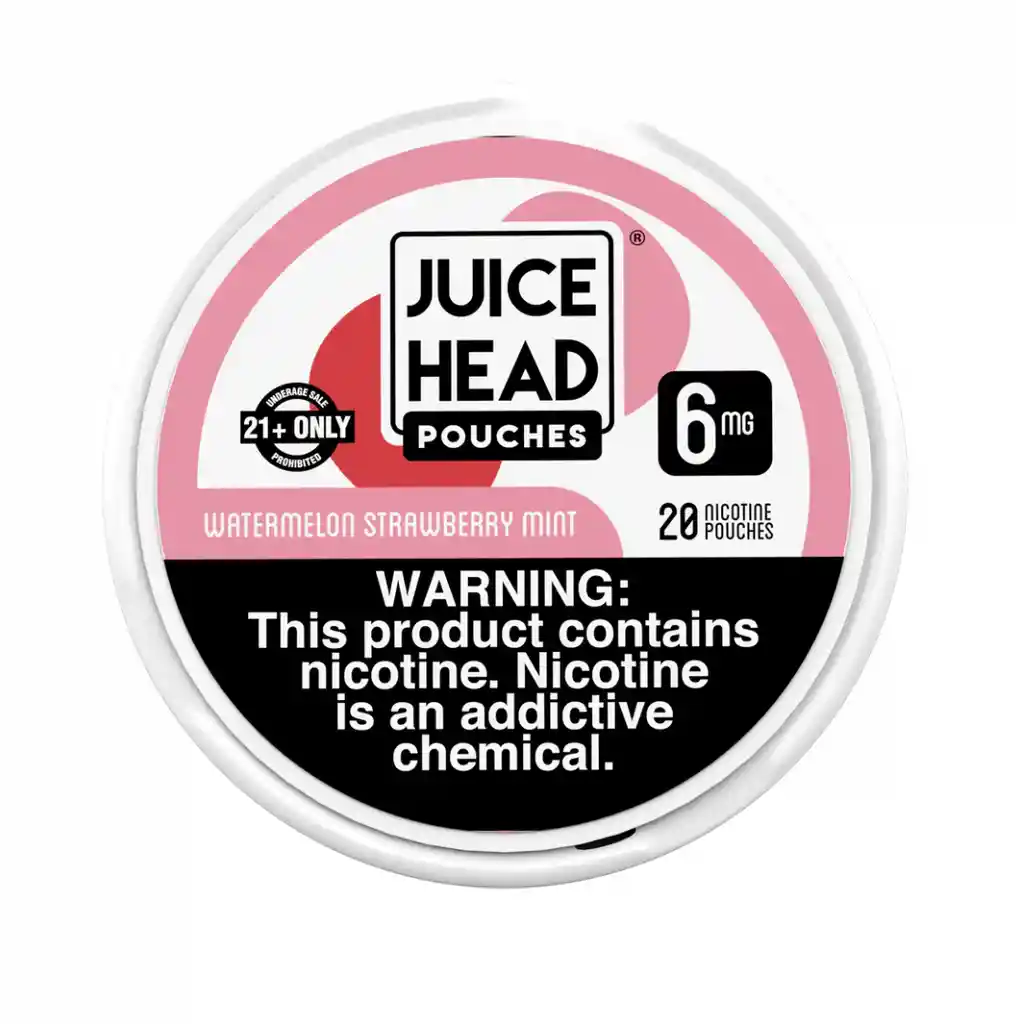 Juice Head Watermelon Strawberry Mint 6mg- Parches De Nicotina , Nicotine Pouches