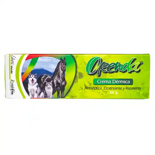 Orenda Crema 30gr Cicatrizante, Antiseptica Repelente 30gr Para Mascotas