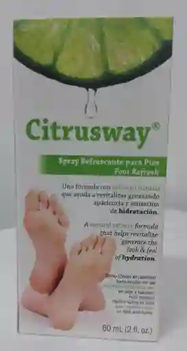 Citrusway Refrescante Pies Spray Natural Freshly