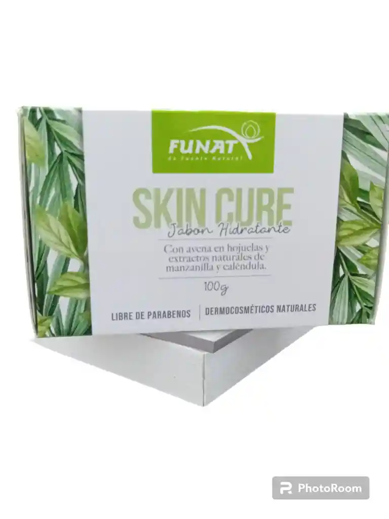 Jabon En Barras Hidratante Skin Cure Funat De 100 Gm