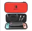 Estuche Viaje Rigido Rojo Para Consola Nintendo Switch