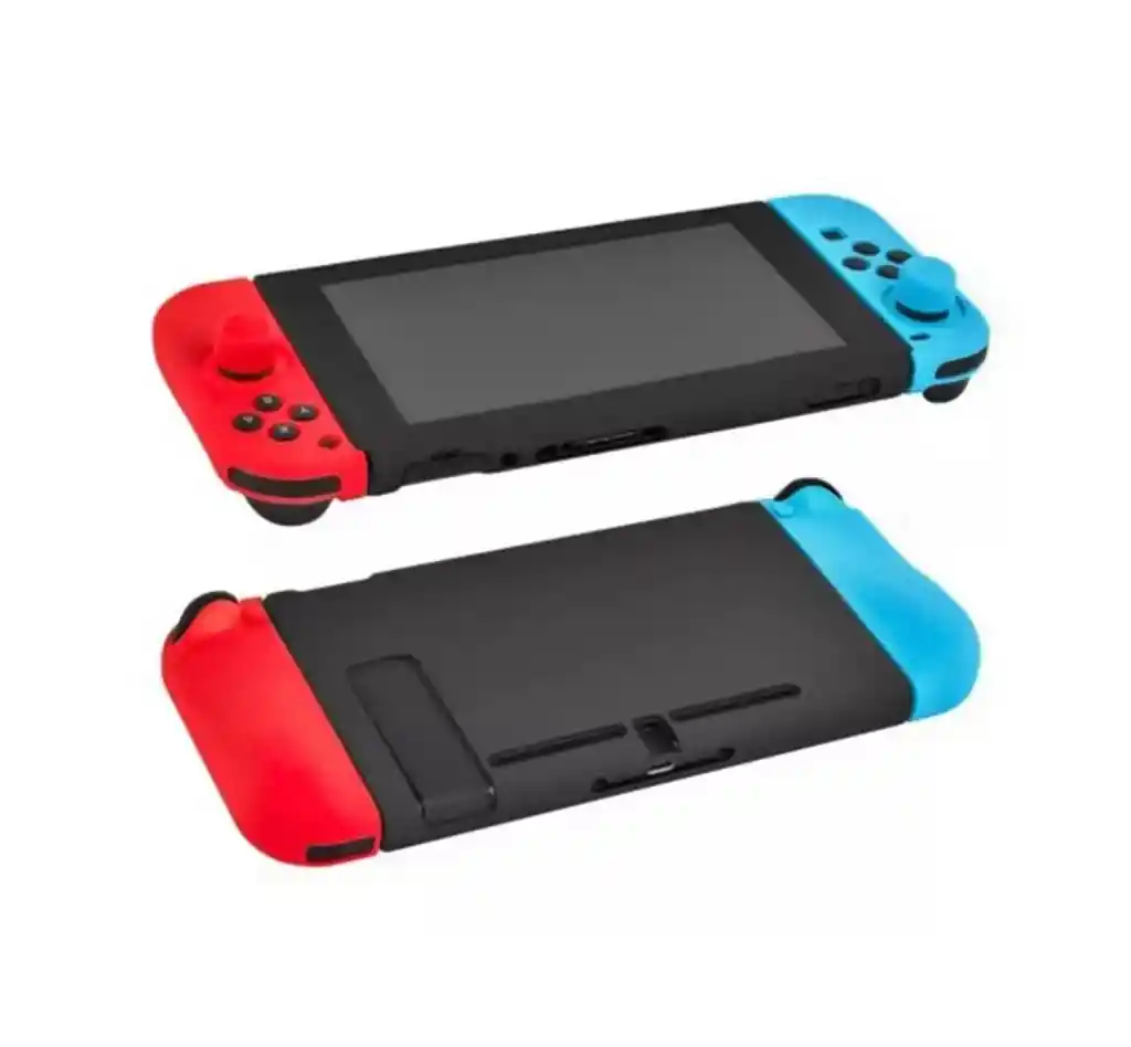 Nintendo Switch Protector Funda Estuche En Silicona +8 Grips