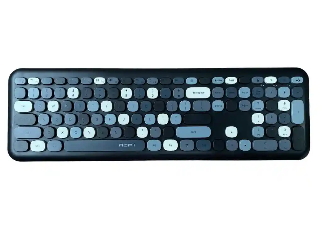 Combo Inalámbrico Teclado Y Mouse Mofii 666 Negro/gris