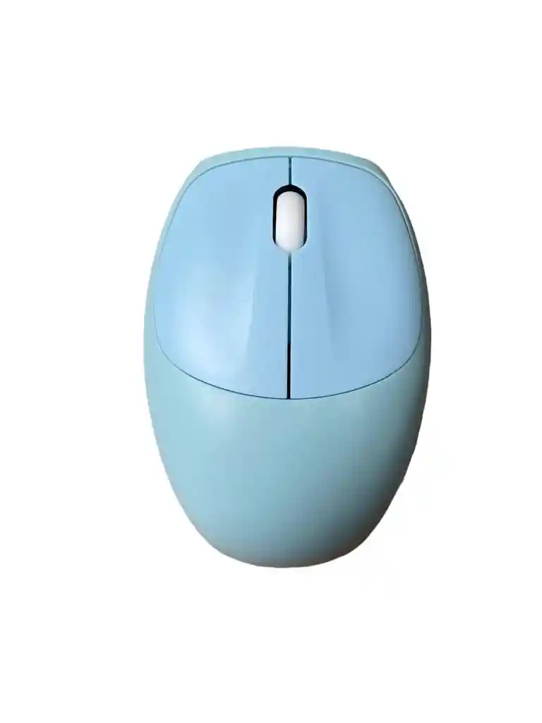 Combo Inalámbrico Teclado Y Mouse Mofii 666 Celeste