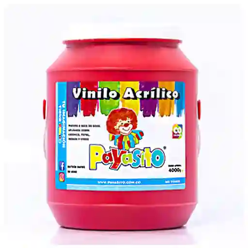 Vinilo En Galon De 4000 Color Rojo