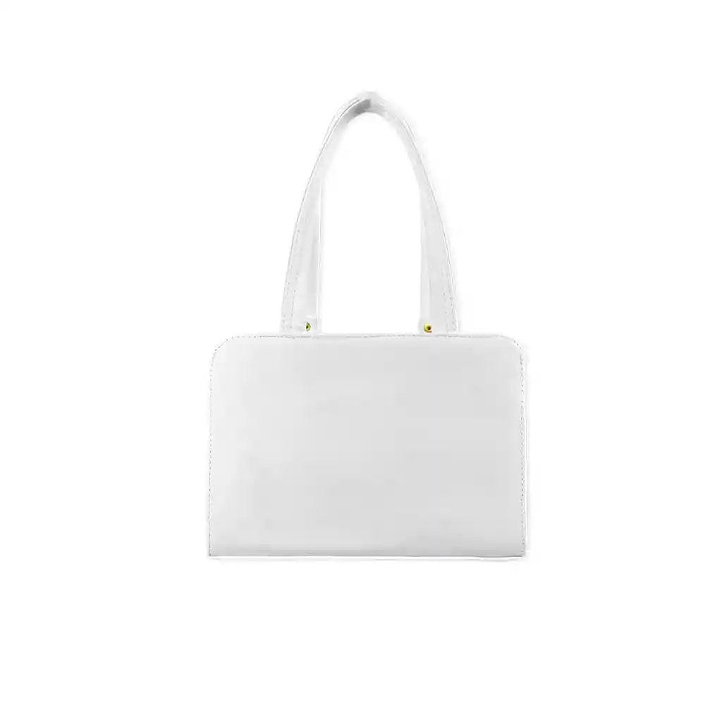 Bolso Cartera De Dama Mujer Karla Chacon June Blanco