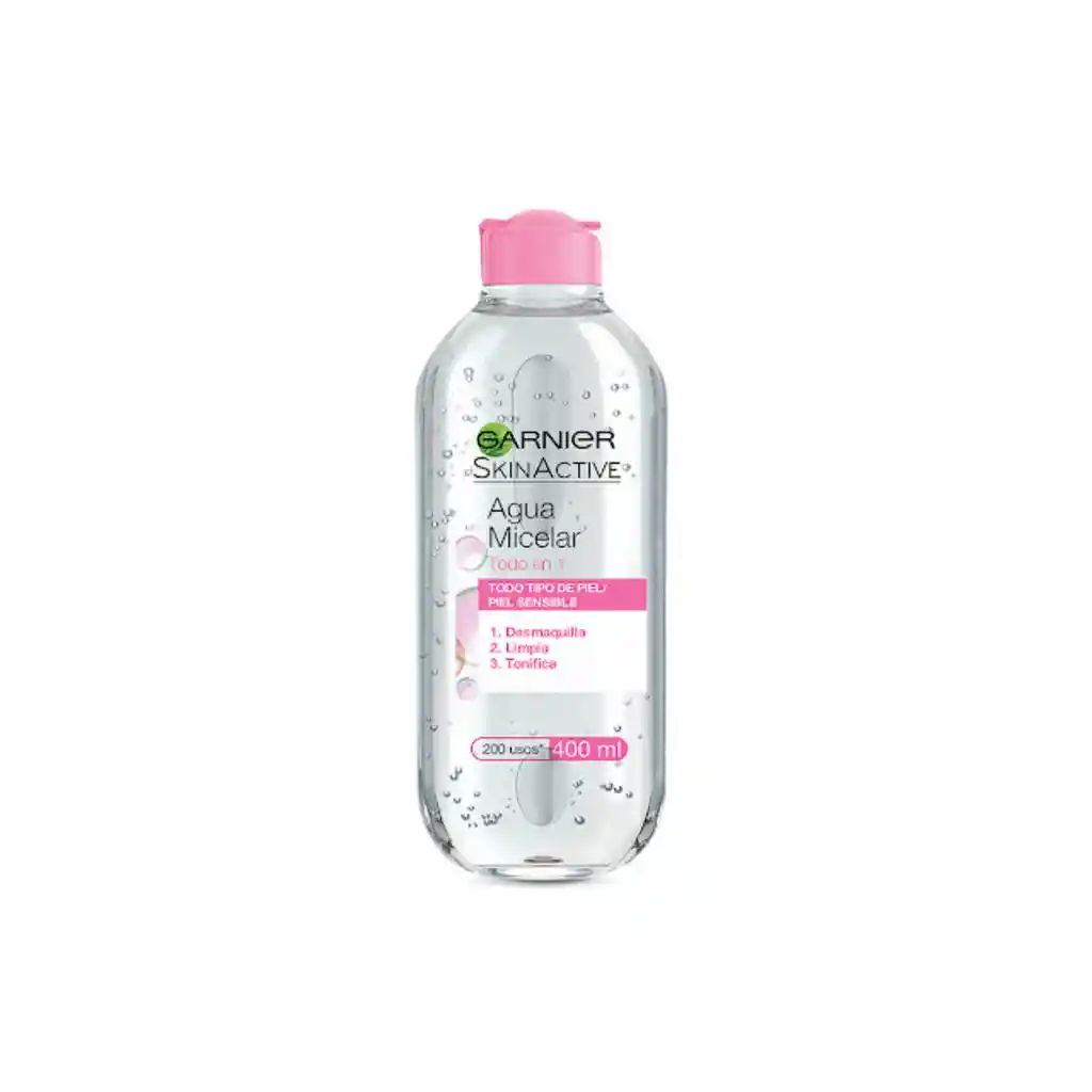 Agua Micelar Garnier Todo En 1 X 400 Ml