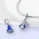 Charm Dije Virgen María Religión Católica Protección Plata