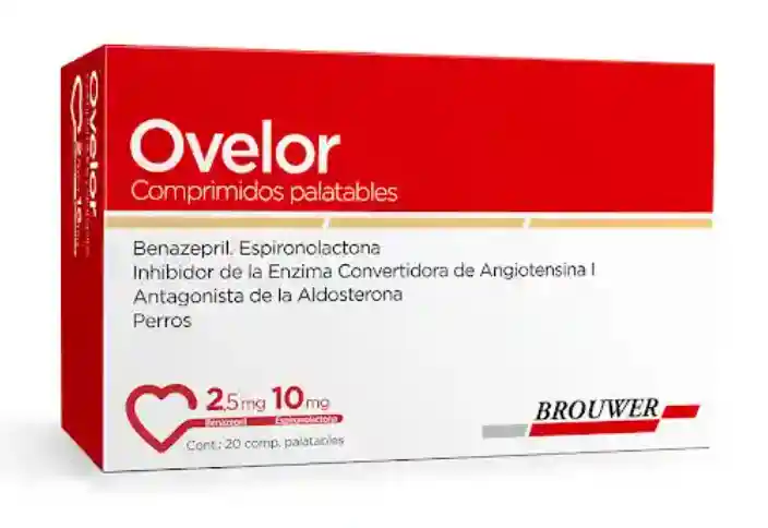 Ovelor 2.5-10 Mg X 20 Comprimidos