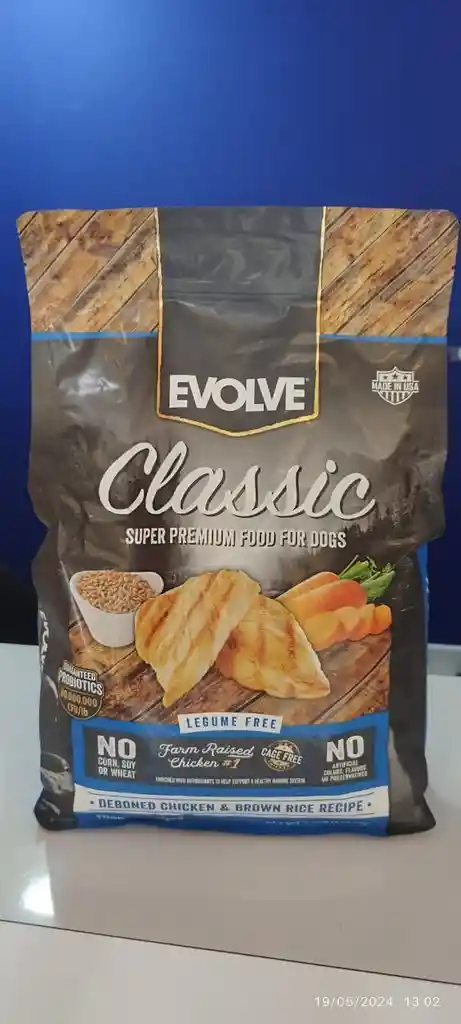 Evolve Classic Super Premium Alimento Para Perro Seco