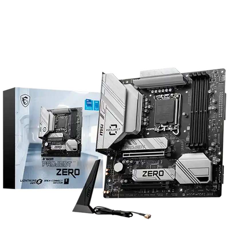 Board Msi B760m Project Zero Wifi (socket 1700)