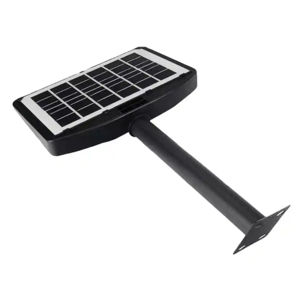 Lampara Reflector Exterior Con Panel Solar Cl-115 300w