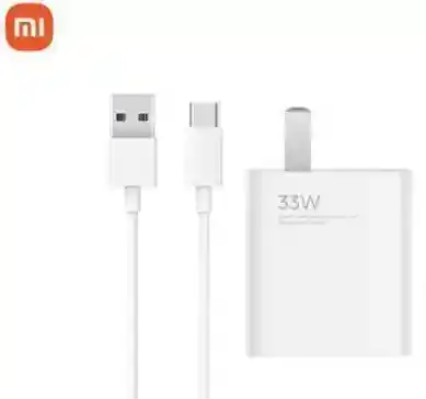 Cargador Para Celular Marca Xiaomi De 33w Con Cable Tipo C De 1 Metro