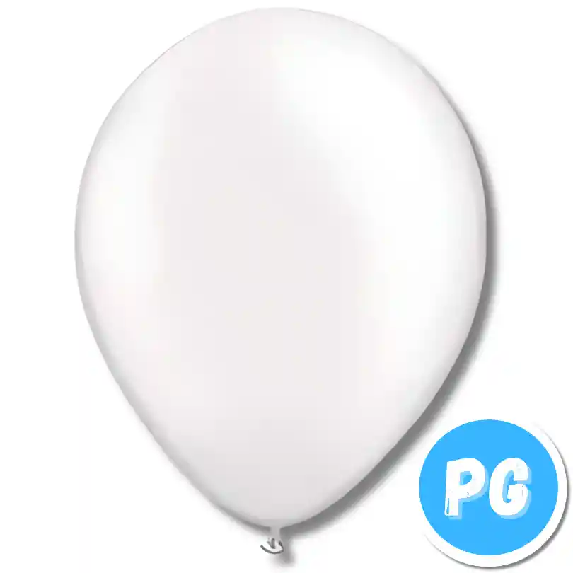 Paquete De Bomba Plastica R12 30cm X10 Unds Blanca