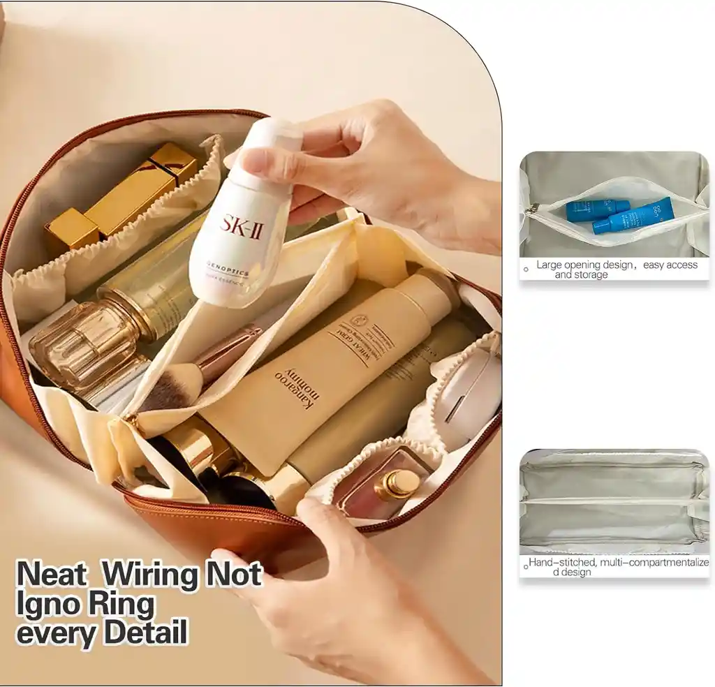 Cartera Para Cosmeticos Neceser Organizador