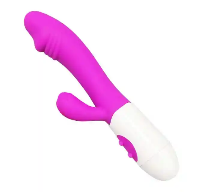 Vibrador Conejo Doble Estimulación Recargable