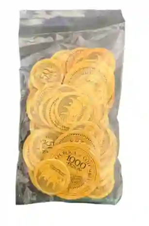 Paquete De Monedas Didacticas X 50 Unidades De Carton