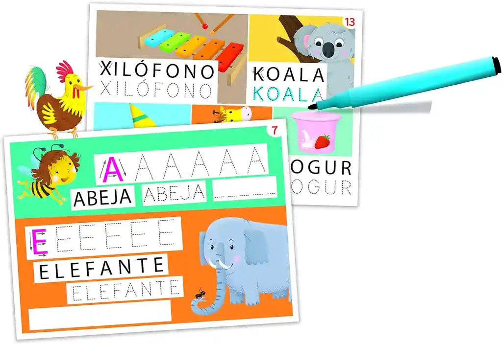 Juego Didáctico Para Niños Lectura Y Escritura