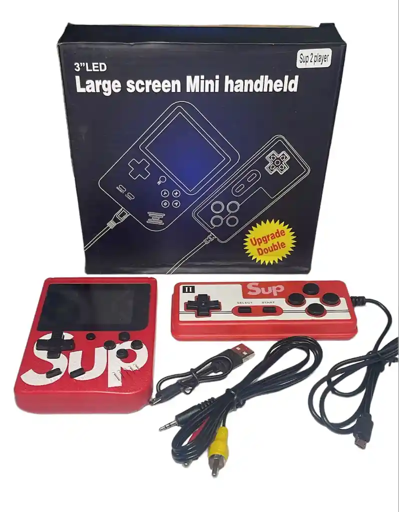 Game Boy Mini Consola De Video Juegos Con Control Y Cables Para Usar En El Tv