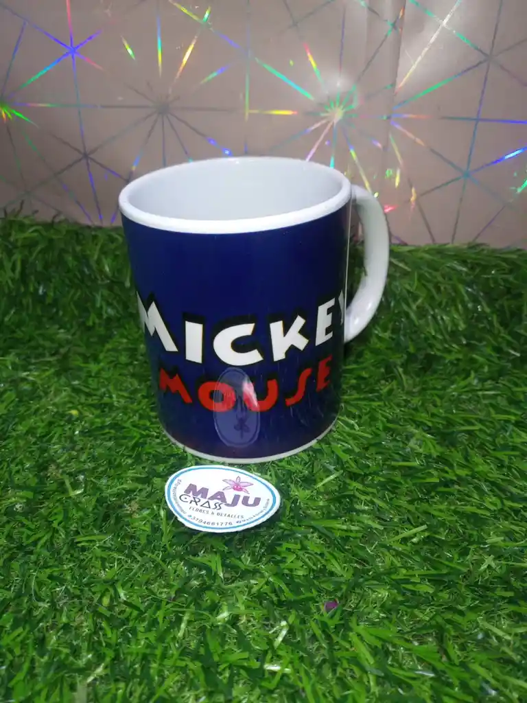 Pocillo Mug Feliz Dia Personajes Masculinos