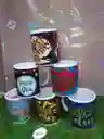 Pocillo Mug Feliz Dia Personajes Masculinos
