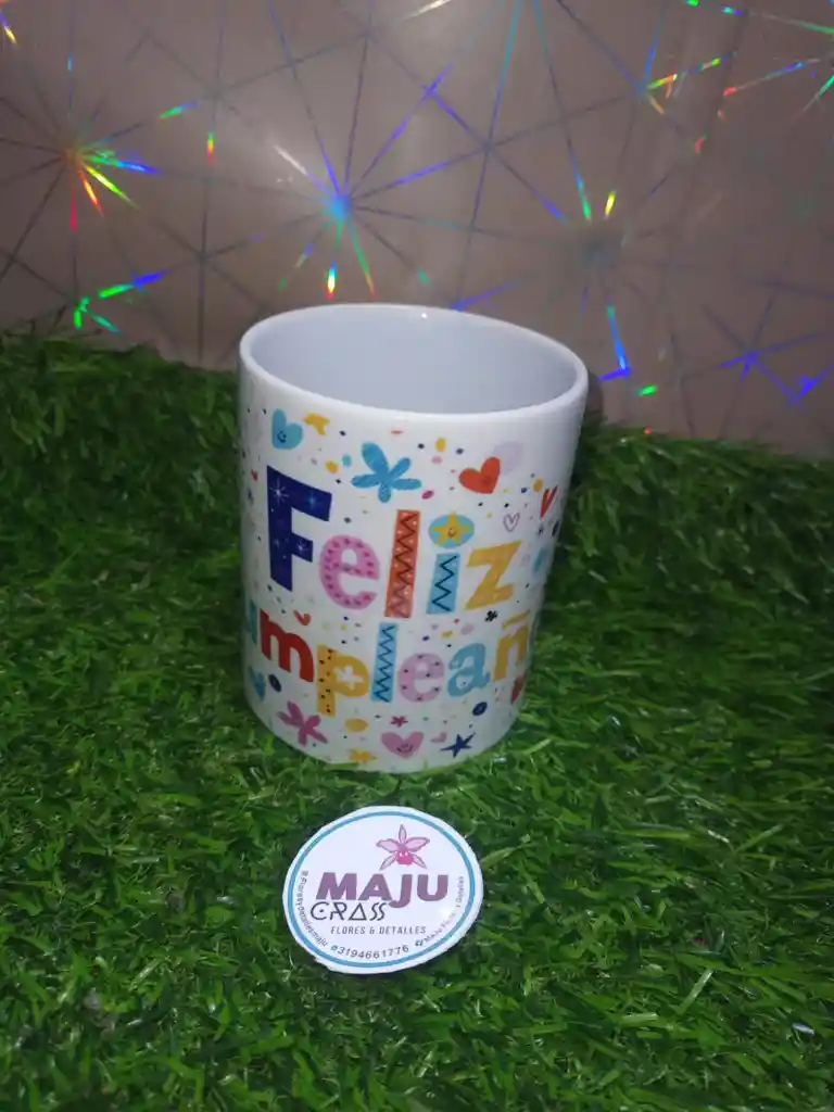 Pocillo Mug Feliz Cumpleaños Unisex