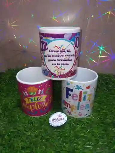 Pocillo Mug Feliz Cumpleaños Unisex