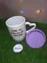 Pocillo Mug Fino Con Mensaje Unisex