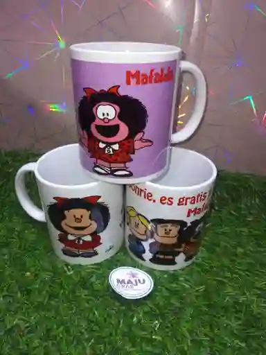 Pocillo Mug Personajes Para Mujer