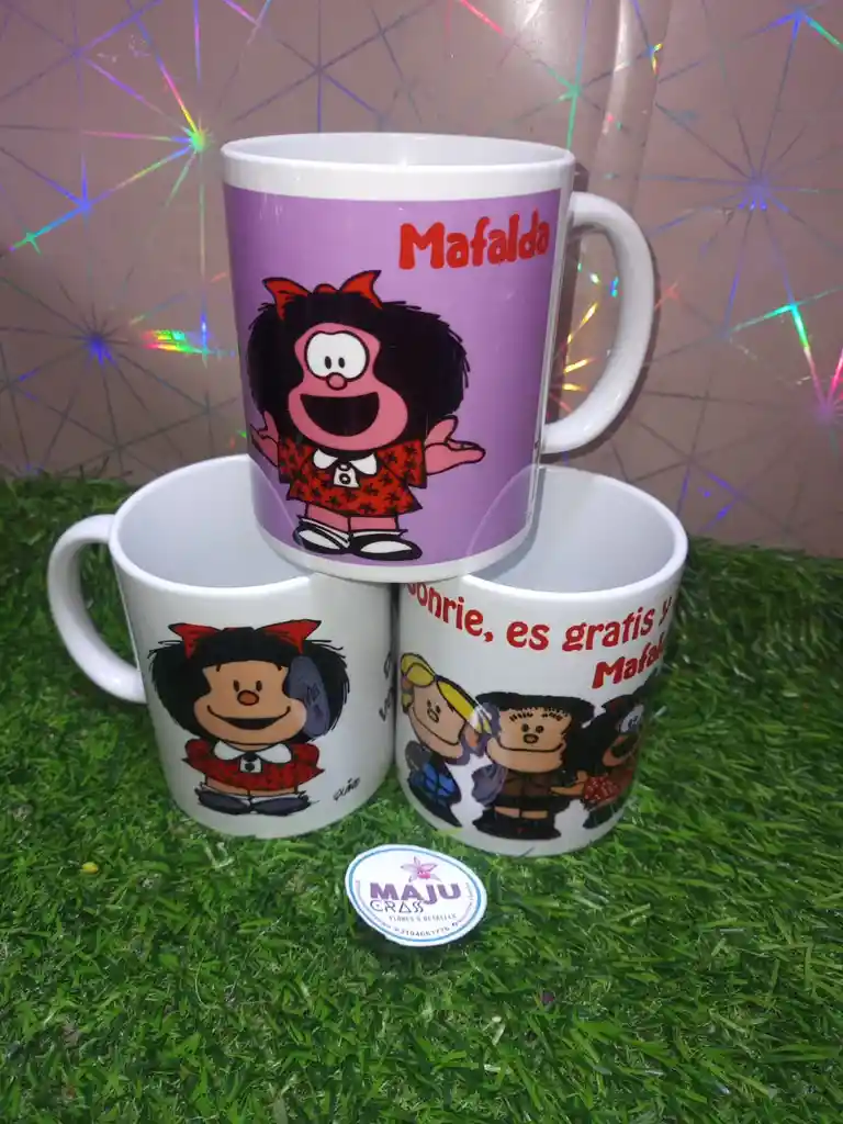 Pocillo Mug Personajes Para Mujer